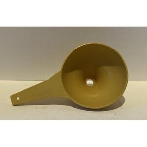 Tupperware Funnel Hershey Kiss Mold #1227 Gold Harvest Kitchenware Utensil‎
